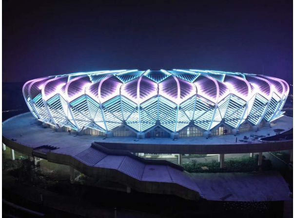 杰力賽抱鏈燈驚艷亮相武漢“軍運會”奧體中心田徑館